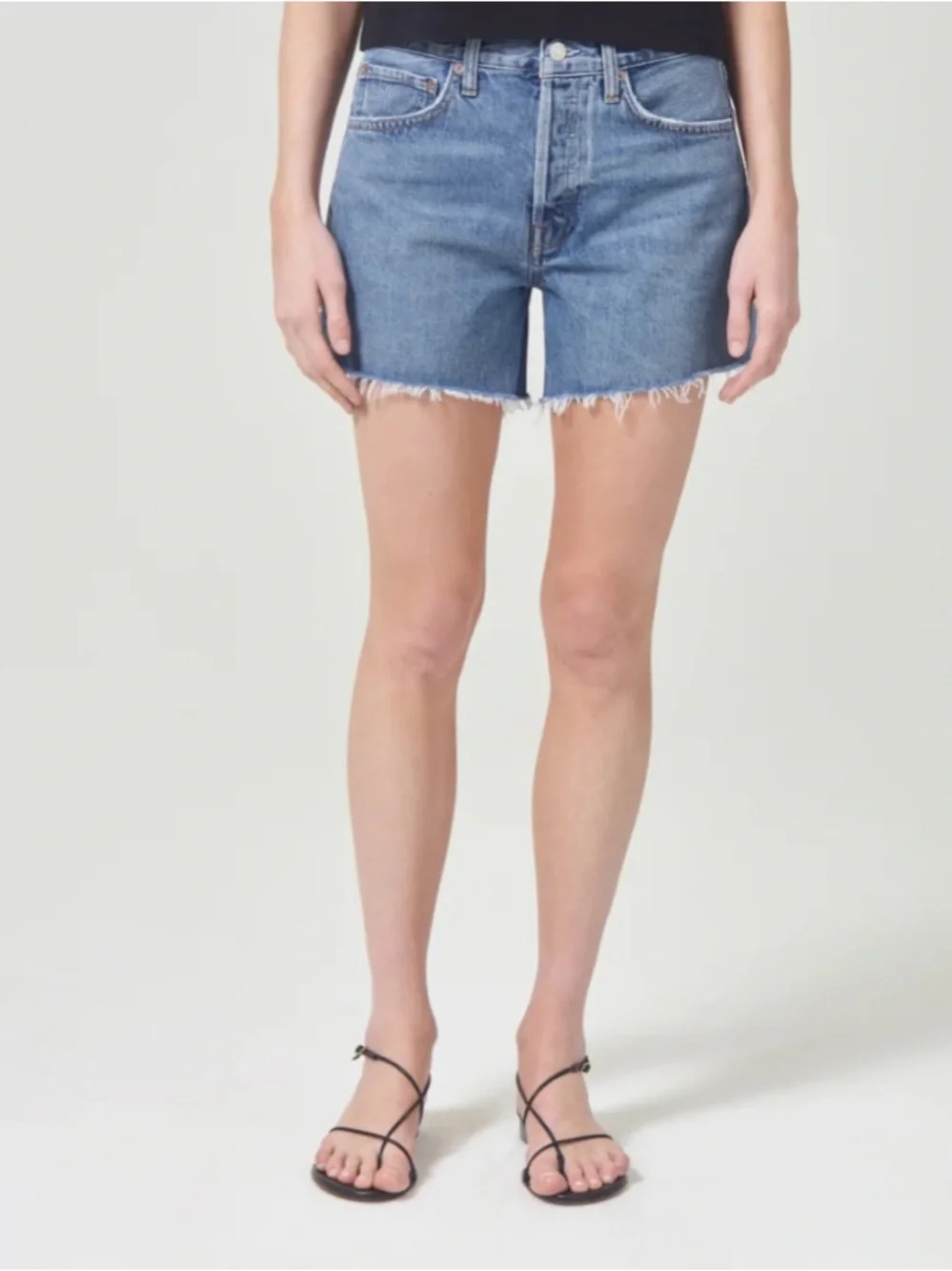 Agolde Parker Long Shorts